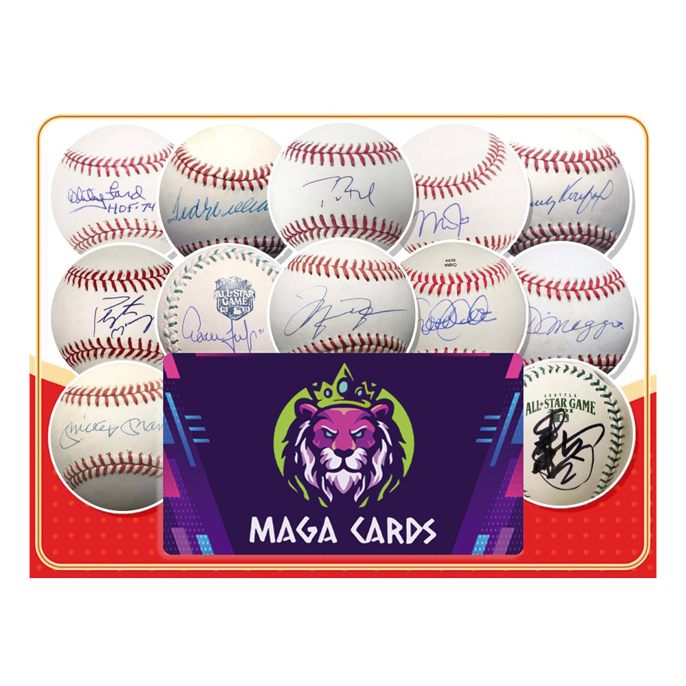 Pelota Autografiada - MLB - Mistery Box - Maga Cards - Sport Trading Cards