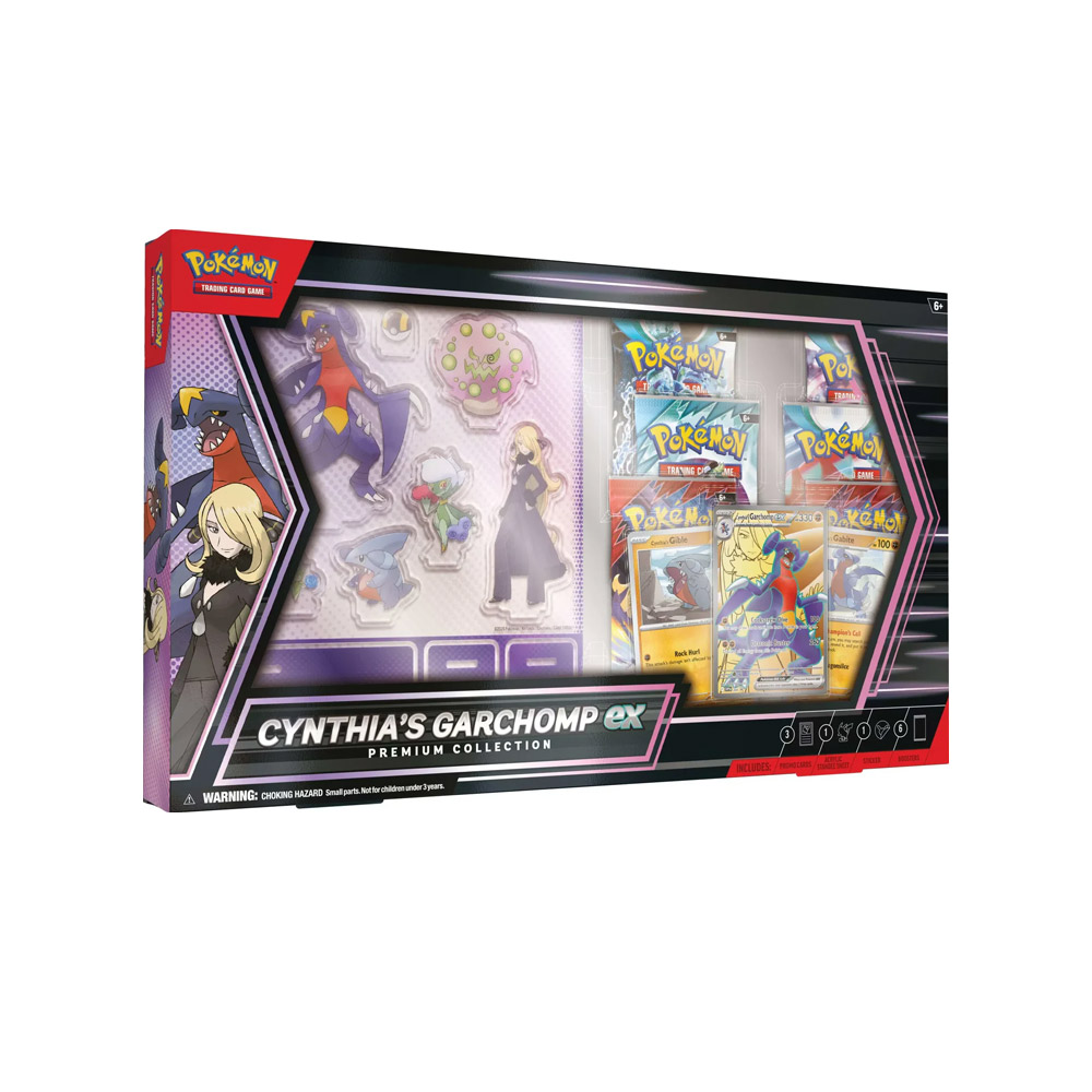 Blaziken Ex & Volcanion Ex Premium Collection Cynthia & Garchomp Individual Card  Sleeve - Pokemon Center Japan Original (2012) Destined Rivals