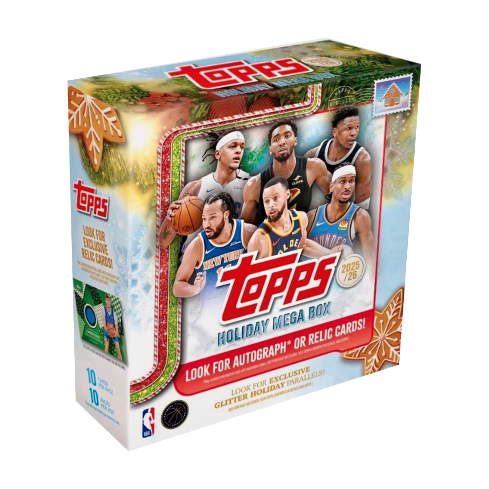 2025 Topps Holiday - NBA - Mega Box - Maga Cards - Sport Trading Cards