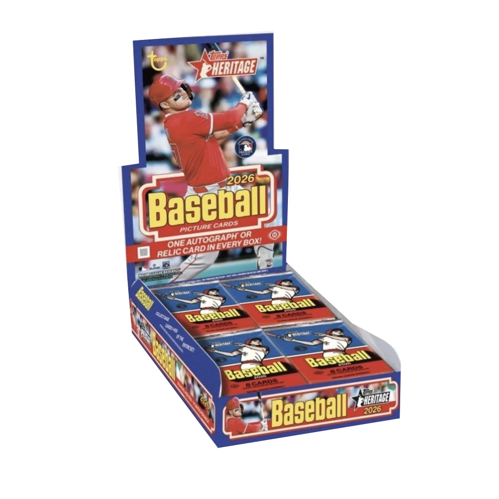 2026 Topps Heritage - MLB - Hobby Box - Maga Cards - Sport Trading Cards